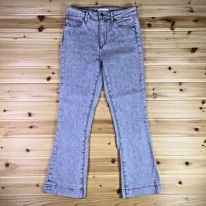 Articles of Society Jeans Womens 25 Gray Wash Bootcut Wide Hem Denim Jeans